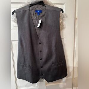 Egara Charcoal Men's Suit Vest